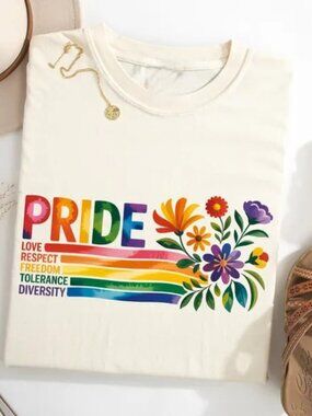 Pride Rainbow Shirt, Love Shirt, Gay Tee, LGBTQ Rainbow Shirt Gift
